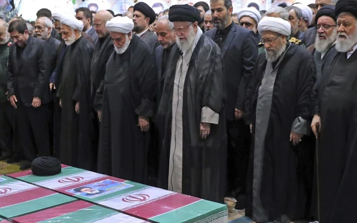 Prayers and Politics: Iran's Supreme Leader and Proxy Militias Honor Victims of Helicopter Crash