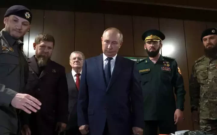 Putin's Surprise Chechnya Visit: Rallying Troops Amid Ukraine Border Tensions